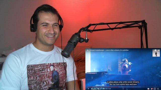 Coach Reaction - Dimash - Love Is Like A Dream смотреть онлайн