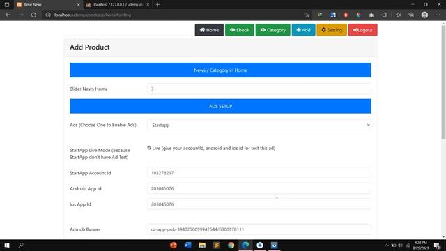 Membuat Aplikasi Ebook dengan Flutter, PHP dan MySql + Remote ADS (Admob, Unity dan StartApp) смотреть онлайн