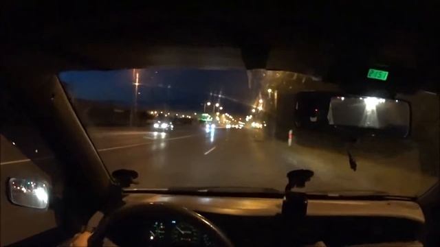 Sony AZ1 camera test Fiat Punto drive part 1 (head mount) смотреть онлайн