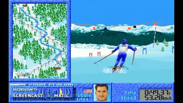 The Games: Winter Challenge - Slalom: 1:41.56 (keyboard) смотреть онлайн