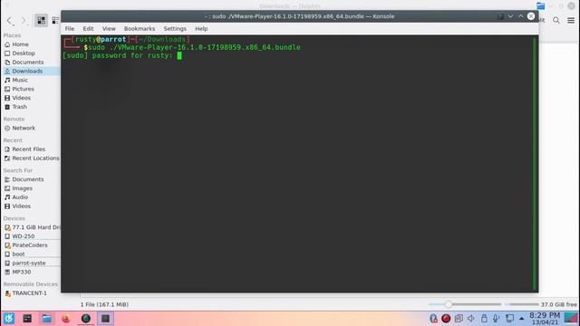 How To Install VMware Workstation Player On Kali Linux, Parrot OS & Other Debian Based Distribution смотреть онлайн