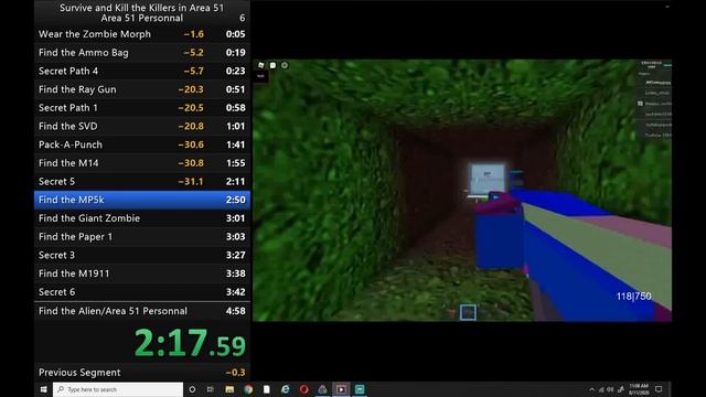 (New Route in Description) Roblox: Survive and Kill the Killers Speedrun (Updated) смотреть онлайн