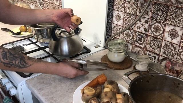 Это Блюдо мы с Сыном назвали Мужская Сила!