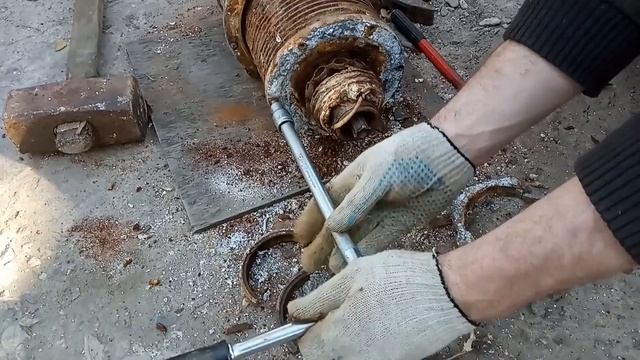 Разбираем старый тельфер. На цветные металлы смотреть онлайн