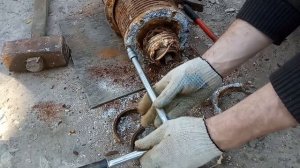 Разбираем старый тельфер. На цветные металлы