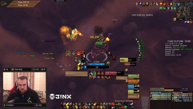 Neltharion's Lair LEVEL 12+1 KEY UPGRADE! - Method Sco Warrior Tank POV смотреть онлайн