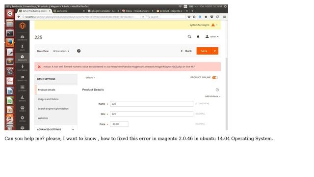 Notice: A non well formed numeric value encountered in... смотреть онлайн