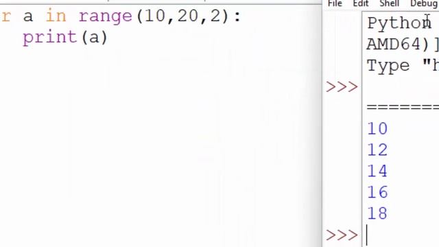 for loop with range in python@COMPUTEREXCELSOLUTION смотреть онлайн