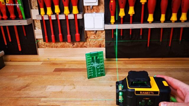 Kaiweets KT360A 3x360° Kreuzlinienlaser grün смотреть онлайн