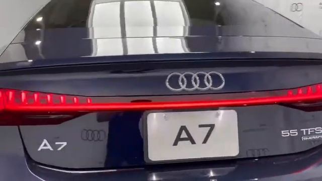 Audi A7 S line 2022 смотреть онлайн