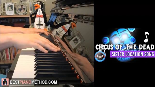 FNAF SISTER LOCATION SONG - Circus Of The Dead - TryHardNinja (Piano Cover by Amosdoll) смотреть онлайн
