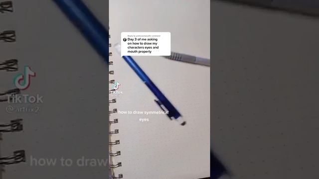TikTok Anime Tutorial ( ･ω･) Face, Eyes and Coloring Tips смотреть онлайн
