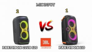 JBL Partybox Club 120 vs. Partybox 110 | Specs Comparison!???