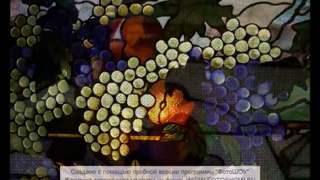 Витраж. Натюрморт. Stained glass still life. Санкт-Петербург. смотреть онлайн