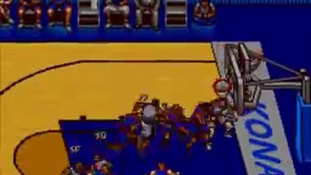 Double Dribble-The Playoff Edition - (Sega Genesis/Mega Drive) смотреть онлайн