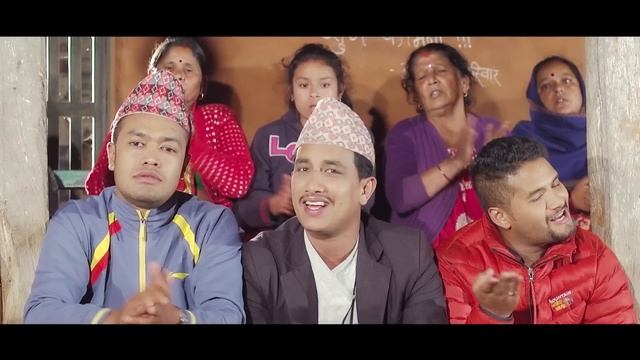 आज संगै कहाँ हो कहाँ भोलि Typical Nepali lok dohori song Aaja sangai Ft. Durgesh Thapa & Sagun Shah смотреть онлайн