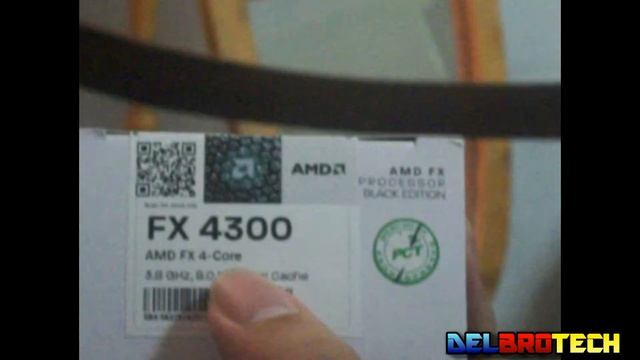 Unboxing AMD FX 4300 3.8 ghz Vishera by DelbroTECHzone in HD смотреть онлайн