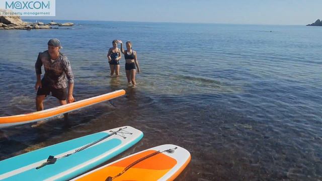 Черепаший пляж Алагади I SUP board I Северный Кипр смотреть онлайн
