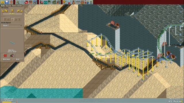 RollerCoaster Tycoon || Park Playthrough: Volcania [Part 1/5] || Build tutorial for the wild mouse смотреть онлайн