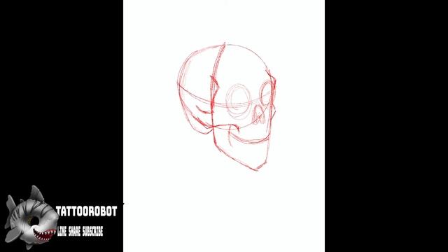 HOW TO DRAW A SKULL: TRADITIONAL TATTOO DESIGN смотреть онлайн