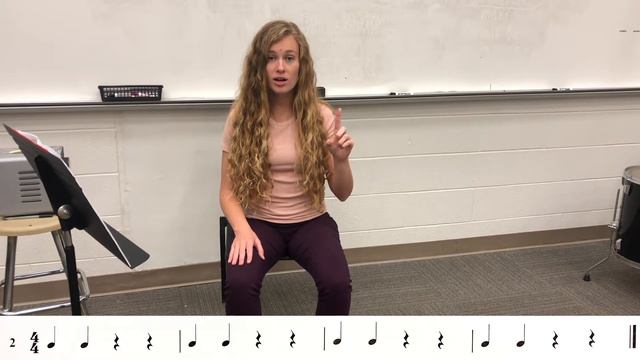 Trombone Quarter notes/rest Chart 3 смотреть онлайн
