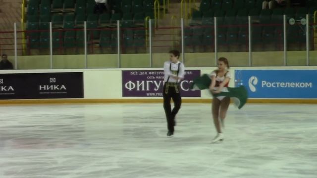 Финал Кубка России Ростелеком 2015 201 Спортивные танцы, КМС КП 5 П ВЕЛИКАНОВА Д КОТЛОВ ТОЛ смотреть онлайн