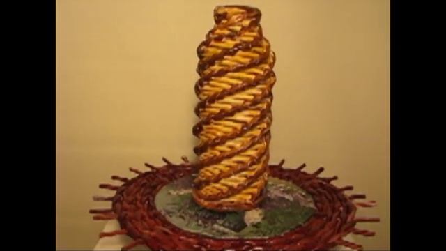 ═► Плетение из газет. Поделки из бумаги. Видеоальбом 1 смотреть онлайн