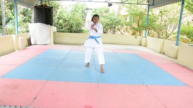 Prabhakaran Dishita (IND) - u14 Female kata round1 - ADIDAS KARATE WORLD SERIES E-TOURNAMENT 2020 # смотреть онлайн