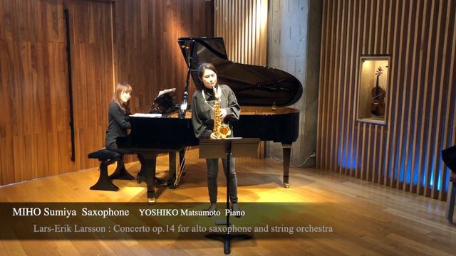 Lars-Erik Larsson: Concerto op.14 for alto saxophone and string orchestra смотреть онлайн