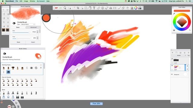 Oбзор Sketchbook Pro смотреть онлайн