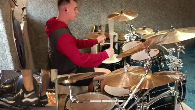 Slipknot - The Dying Song (Drum cover) смотреть онлайн