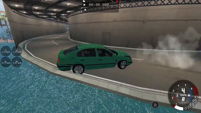 Škoda Oktavia BeamNG.drive смотреть онлайн