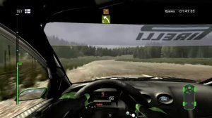 WRC (2010) /// Ралли Финляндии /// Вид из кабины