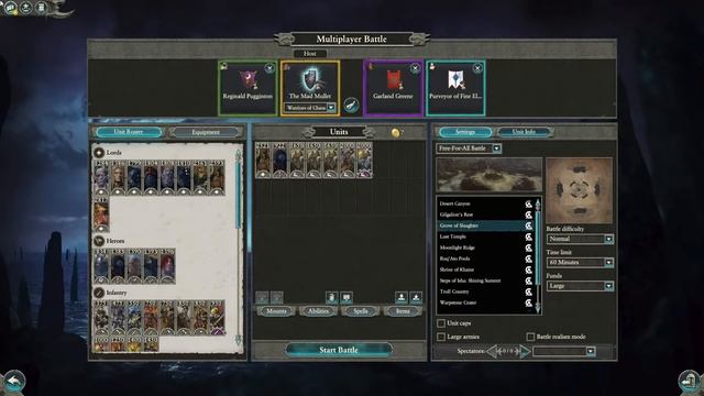 The Great Legendary Lords Tournament | Group L - Total War Warhammer 2 смотреть онлайн
