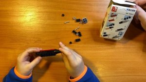 Сборка подводной лодки субмарины sluban builder m38 b0591g