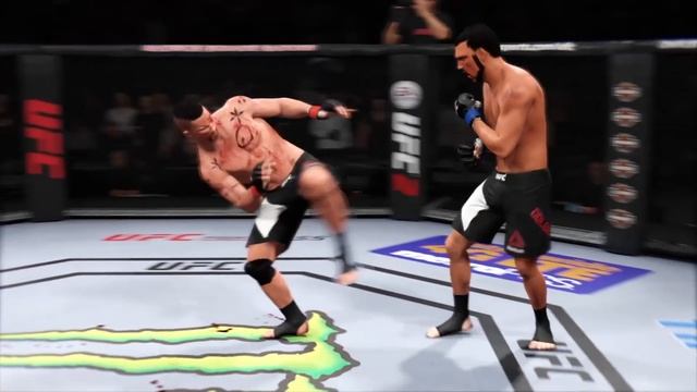 Undisputed 3: Redemption Yuri Boyka Vs Raul Quinones aka Dolor the pain EA Sports UFC 2 смотреть онлайн