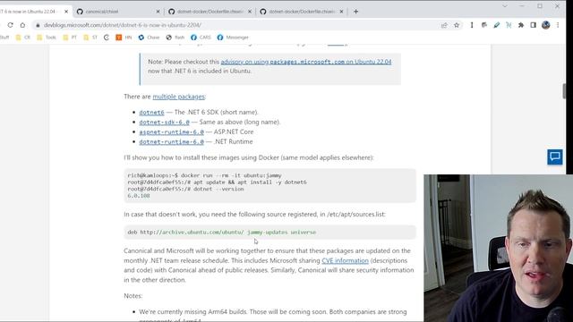 .NET 6 now on Ubuntu 22.04! dotnet 6 on Chiseled Ubuntu Containers! Ubuntu Canonical ❤️ Microsoft смотреть онлайн