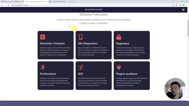 Curso de WordPress 2023: Elementor Container Flexbox смотреть онлайн