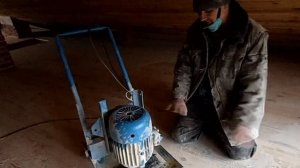 Самодельная шлифовальная машина для полов - Сам себе прораб