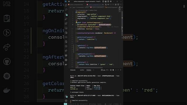 ViewChild Element access in ngOnInit and ngAfterViewInit with static option #leelawebdev #angular смотреть онлайн