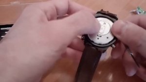 Часы AMST. Замена батареек.