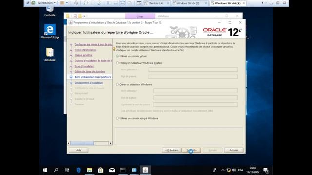 3 COMMENT INSALLER UN SERVEUR DE BD ORACLE 12C смотреть онлайн