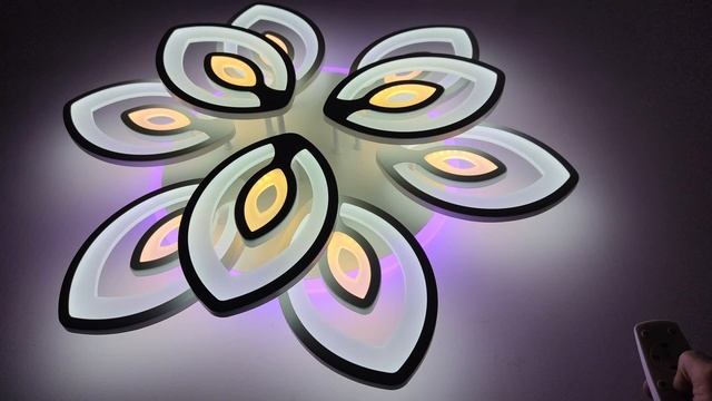 Светодиодная люстра BRUNO VENTO Esperia/6+3WH смотреть онлайн