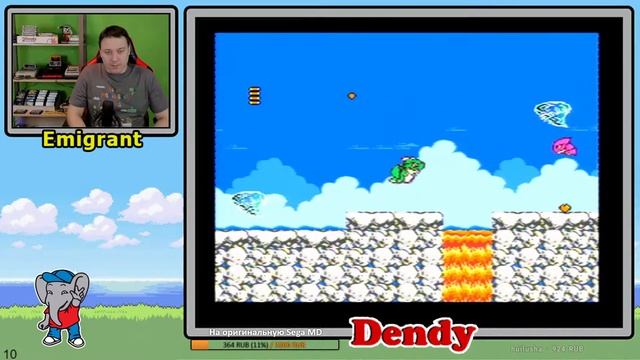 Sega Mega Drive / Dendy / SNES - РЕТРО СТРИМ смотреть онлайн