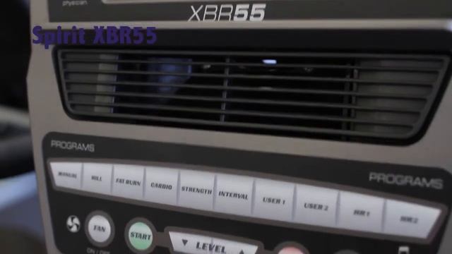 Spirit XBR55 Recumbent Bike - Fitness Direct