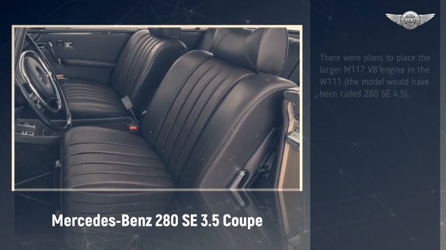 1969 Mercedes-Benz 280 SE 3.5 Coupe the emissary from the golden era смотреть онлайн