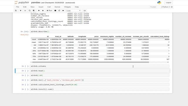 Python Pandas tutorial in 5 minutes: Introduction for beginners смотреть онлайн