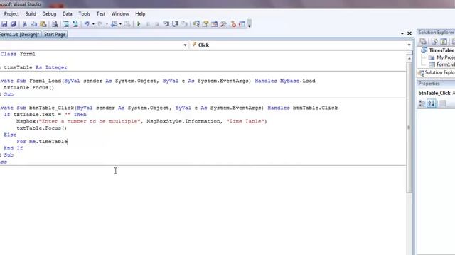 How to Create Multiplication Times Table using ListBox in Visual Basic.Net смотреть онлайн