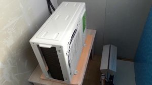 Обзор кондиционера newtek и установка.