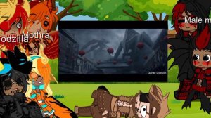 Kaiju react to Godzilla 2014 Voice over |Monsterverse/Kaiju| Gacha Monarch